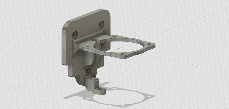 Diamond Head Mount for Tronxy X3