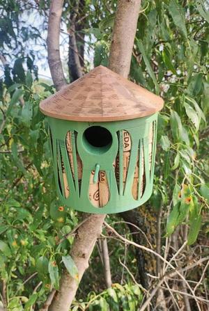 Cork Bird House