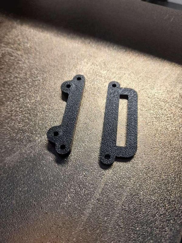 BTT ADXL345 stepper/bed mounts