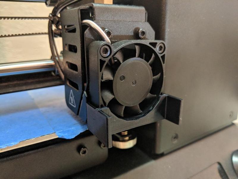 Wanhao/Monoprice i3 Mini Fan Shroud (Mk 2)