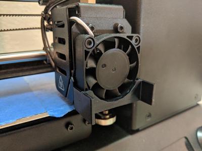 Wanhao/Monoprice i3 Mini Fan Shroud (Mk 2)