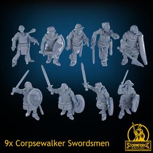 Corpse Walker Swordmen Set