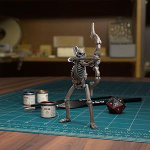 Skeleton Bow Drawn - [Pre-Supported]