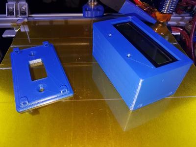 Thermostat LCD 2x16 Case