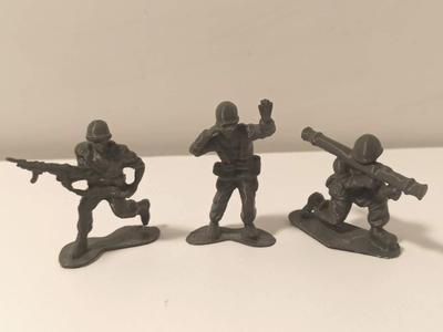 Toy soldiers (part2): Bazooka, Gunner, Watcher