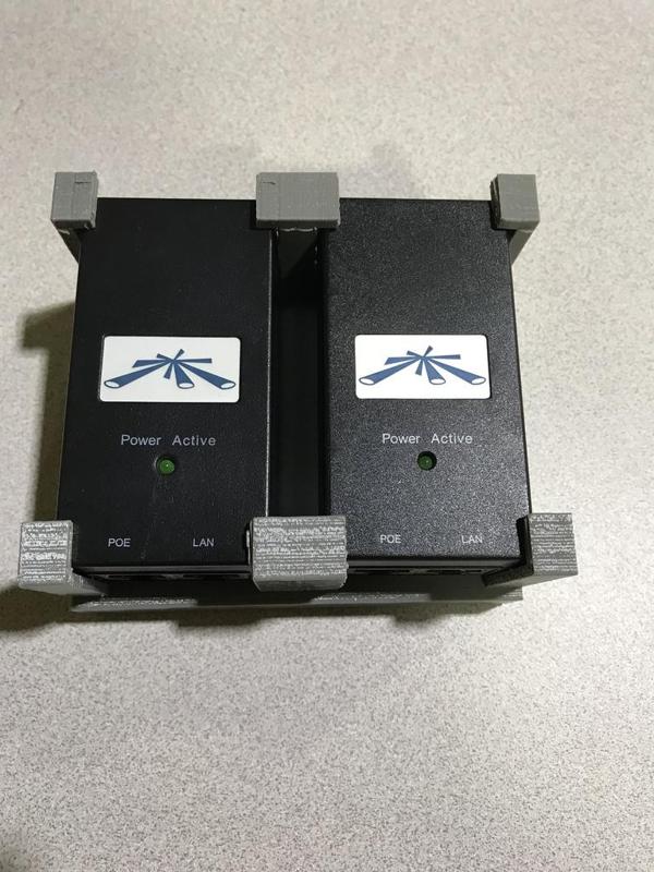 POE din rail mount