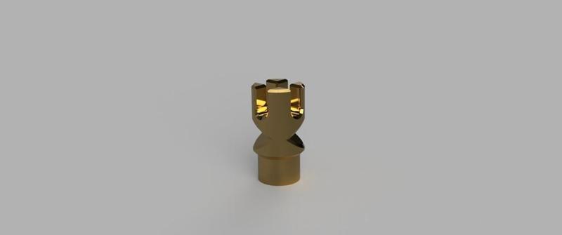 threaded airsoft muzzle brake/flash hider