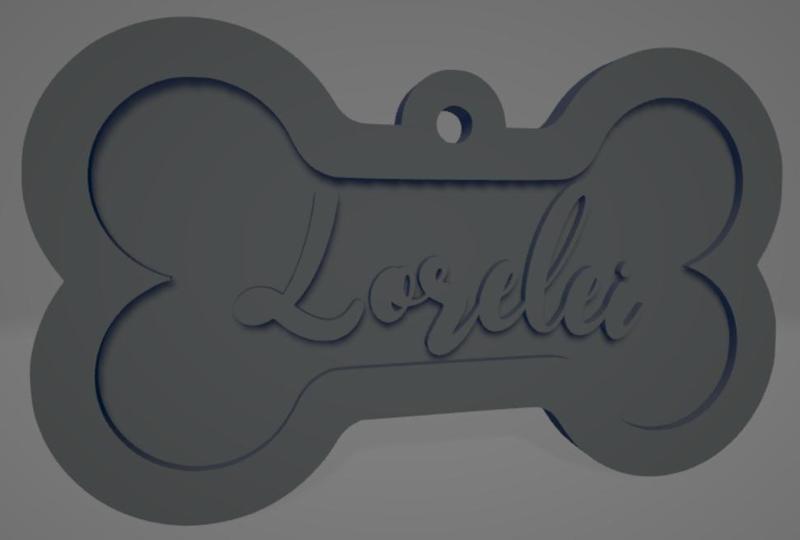 Bicolor Dog Collar "Lorelei" - Collar bicolor para perro "Lorelei"