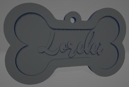 Bicolor Dog Collar "Lorelei" - Collar bicolor para perro "Lorelei"