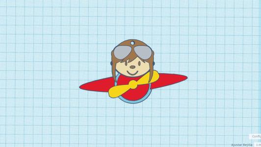 Airplane (key ring or souvenir)