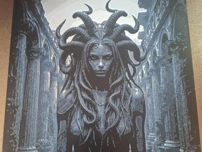 Medusa inspired Hueforge