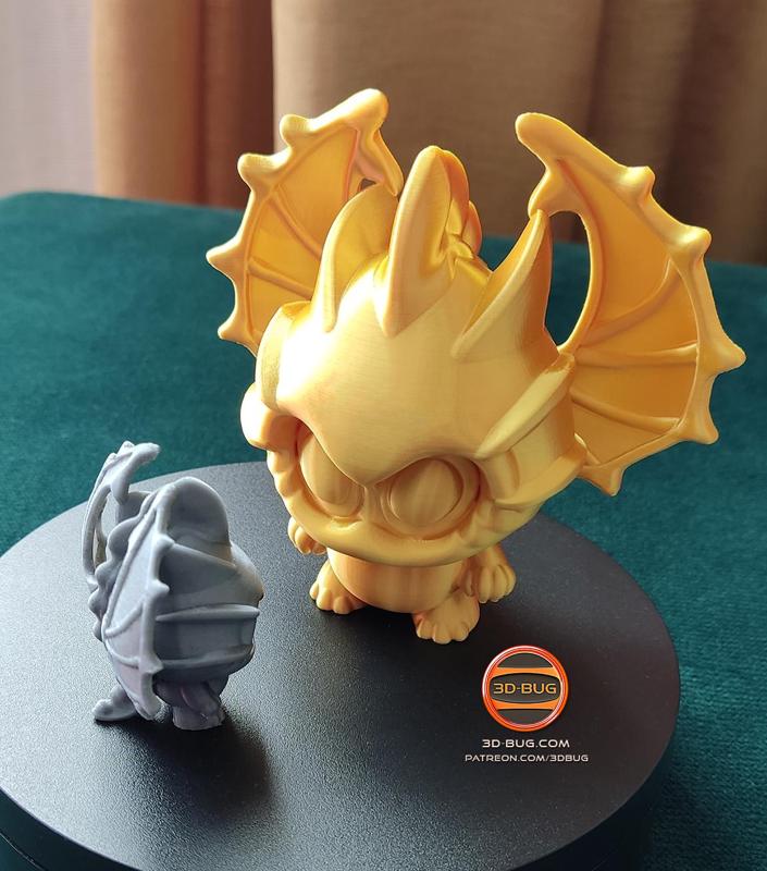 Stylized Chibi Alien