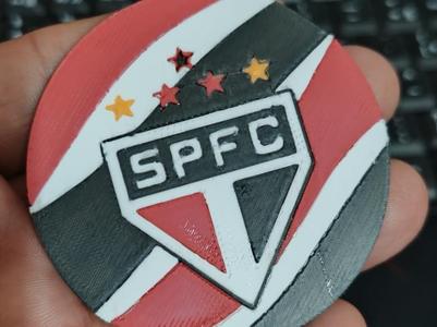São Paulo Futebol Clube Keychain