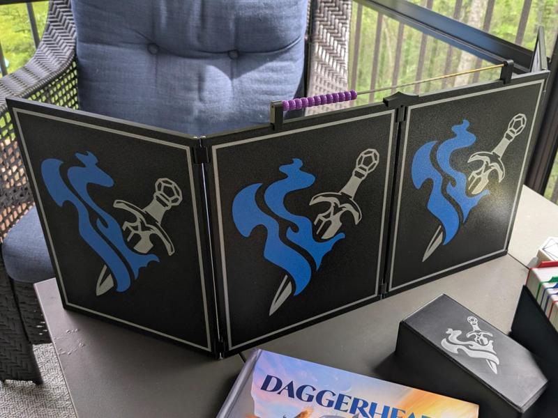 Simple Game Master Screen w/ Fear Counter.