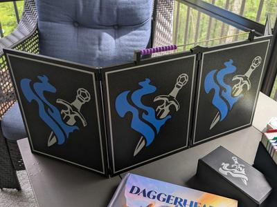 Simple Game Master Screen w/ Fear Counter.