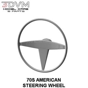 70S AMERICAN STEERING WHEEL