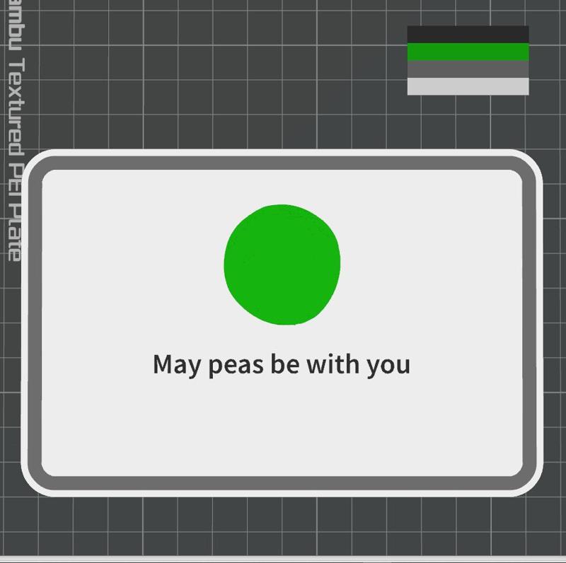 may peas be with you sign