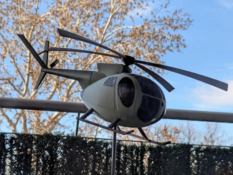 OH-6 Cayuse Helicopter "LOACH"