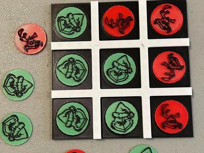 Grinch Tic-Tac-Toe game