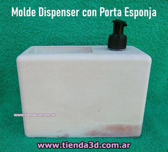 Dispenser Mold with Sponge Holder