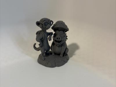 Meerkat and warthog (Timon and Pumbaa)