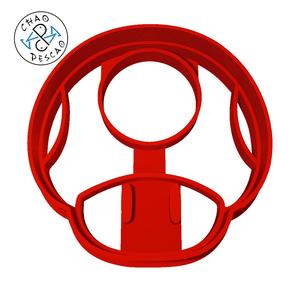 Super Mushroom - Mario Bros. - Cookie Cutter - Fondant