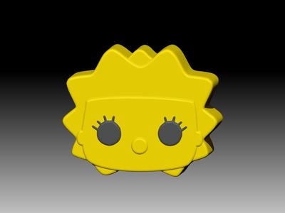 LISA SIMPSON SOLID SHAMPOO AND MOLD FOR SOAP PUMP