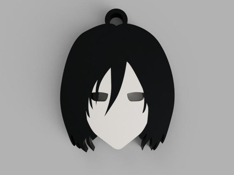 Mikasa Ackerman | Attack on Titan - Keychain