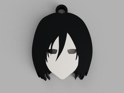 Mikasa Ackerman | Attack on Titan - Keychain