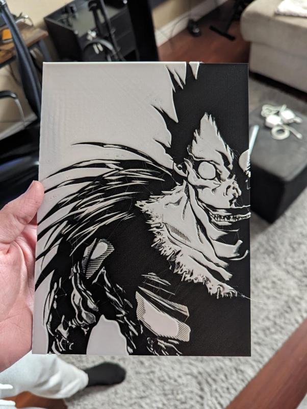 Hueforge Death Note - Ryuk The Shinigami