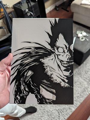 Hueforge Death Note - Ryuk The Shinigami