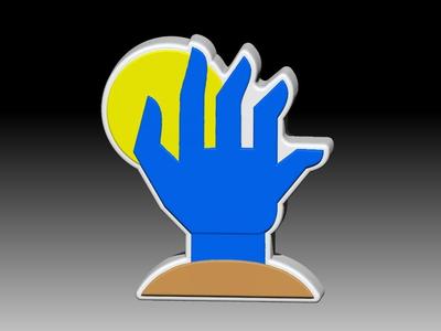 ZOMBIE HAND SOLID SHAMPOO AND MOLD FOR SOAP PUMP
