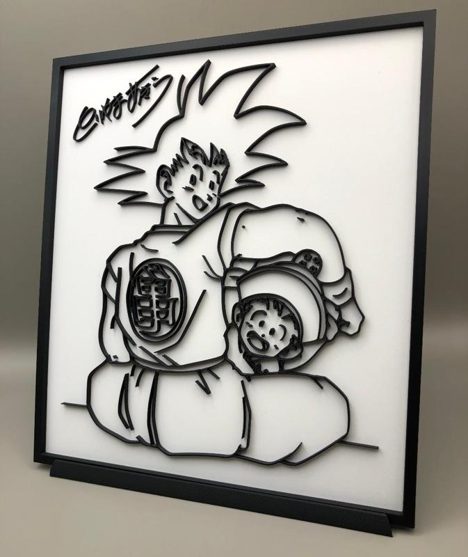 Songoku with son
