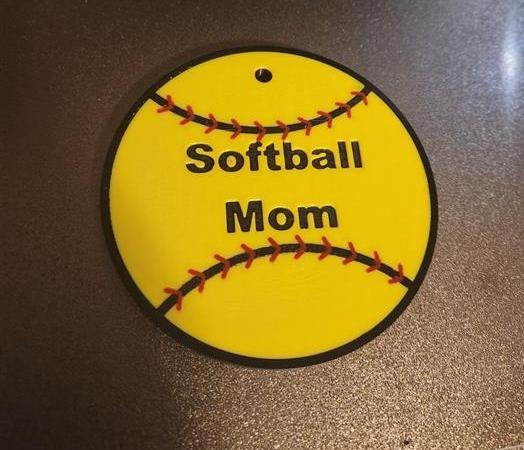 Baseball/Softball - Ball Bag Keychain
