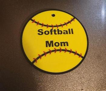 Baseball/Softball - Ball Bag Keychain