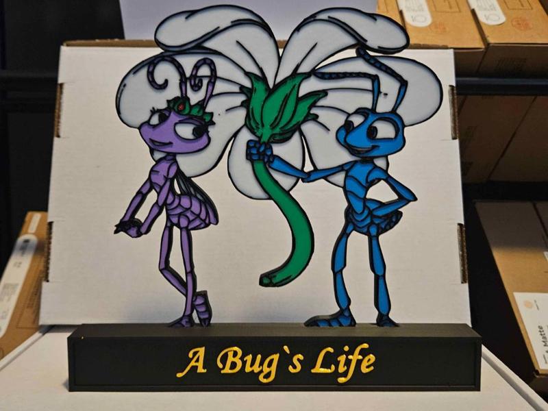 A Bug`s  Life Flikk and Princess Atta Display!