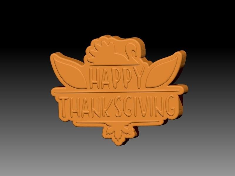 HAPPY THANKSGIVING 2 SOLID SHAMPOO AND MOLD FOR SOAP PUMP