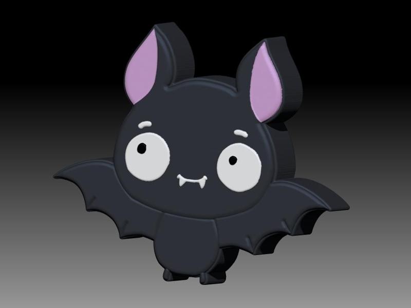 Baby bat solid shampoo and mold for soap pump