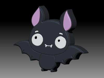 Baby bat solid shampoo and mold for soap pump