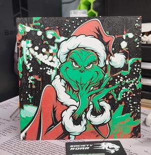Grinch Holiday Hueforge