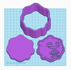 Pokemon: Koffing 3 Piece Bath Bomb Mold