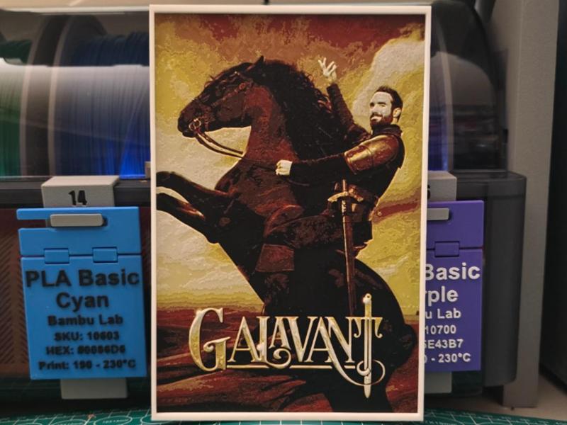 Galavant Poster - Hueforge Art