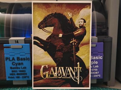 Galavant Poster - Hueforge Art