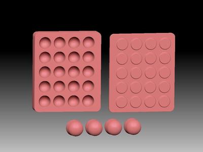 GUMDROP KIT BATH BOMB CONFETTI MICRO MINI MULTI MOLDS