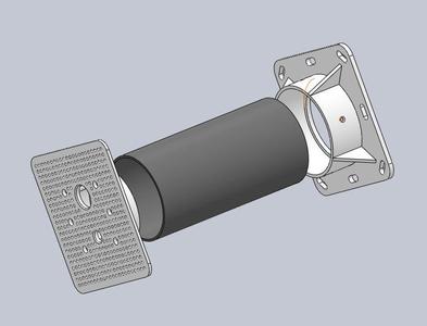 Electric box insulation holder