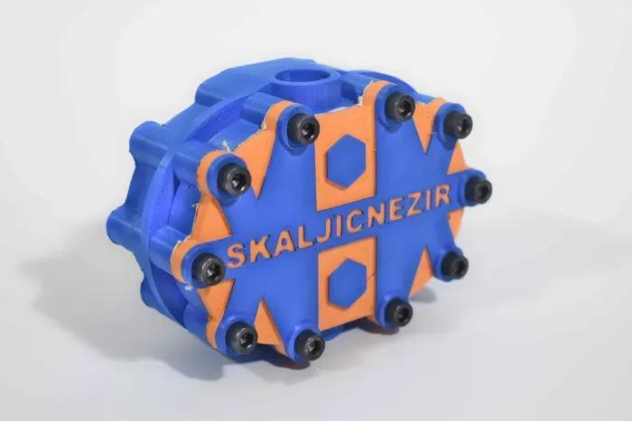 Adaptive Hydraulic Water Pump (drill, nema17)