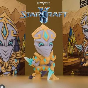 Protoss Zealot Chibi - StarCraft II Fan Art | 3D Printable Collectible