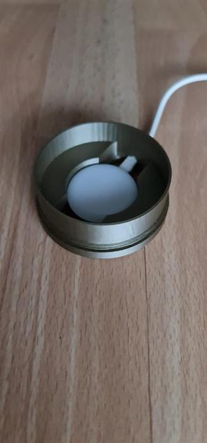 TotK LED Lamp Kit base adapter for Ikea Kapplake