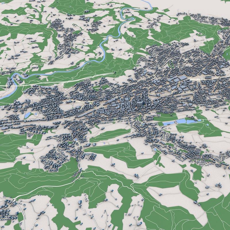 St. Gallen City Switzerland