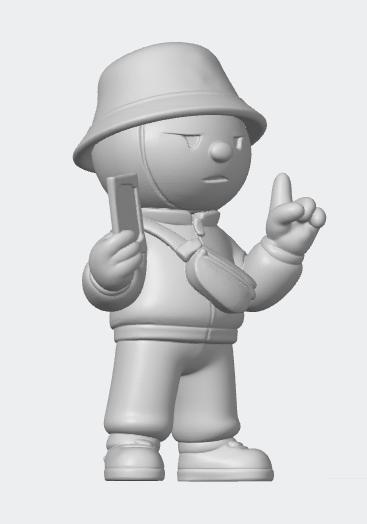 Tchoupi urban street